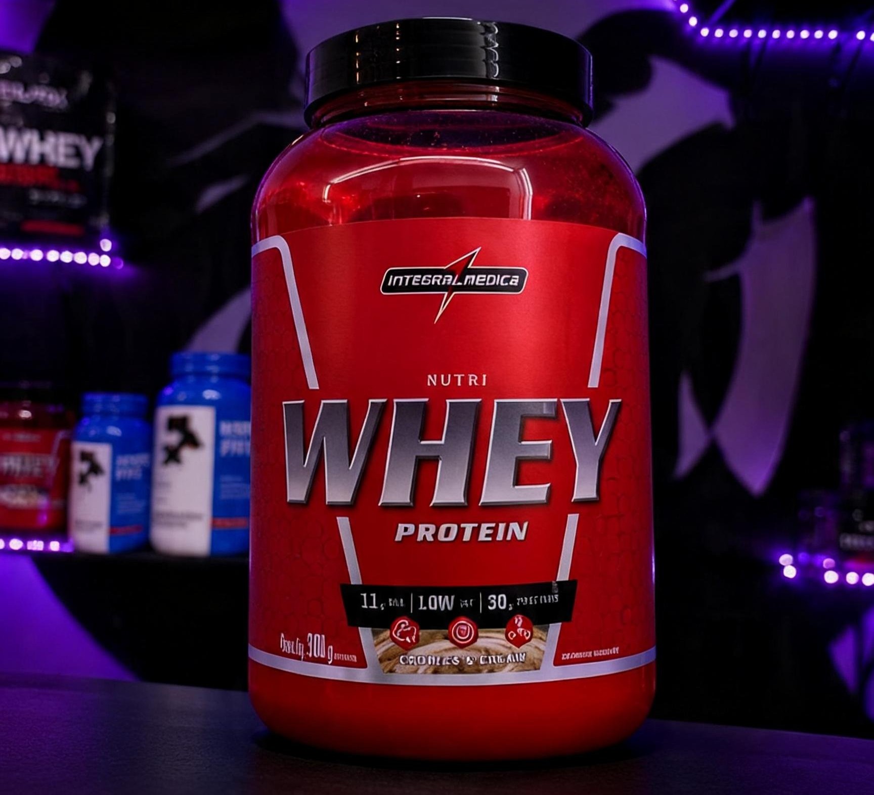 Whey Integralmédica 900g - frente